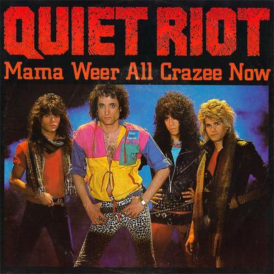 7-дюймовая пластинка QUIET RIOT - Mama Weer All Crazee Now ZS404505PROMO Pasha 1984 UK Рок Б/У