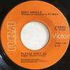 7-дюймовая пластинка EDDY ARNOLD - Пожалуйста, не уходи / Небо внизу 740120 RCA Victor 1969 Канада Фолк Б/У