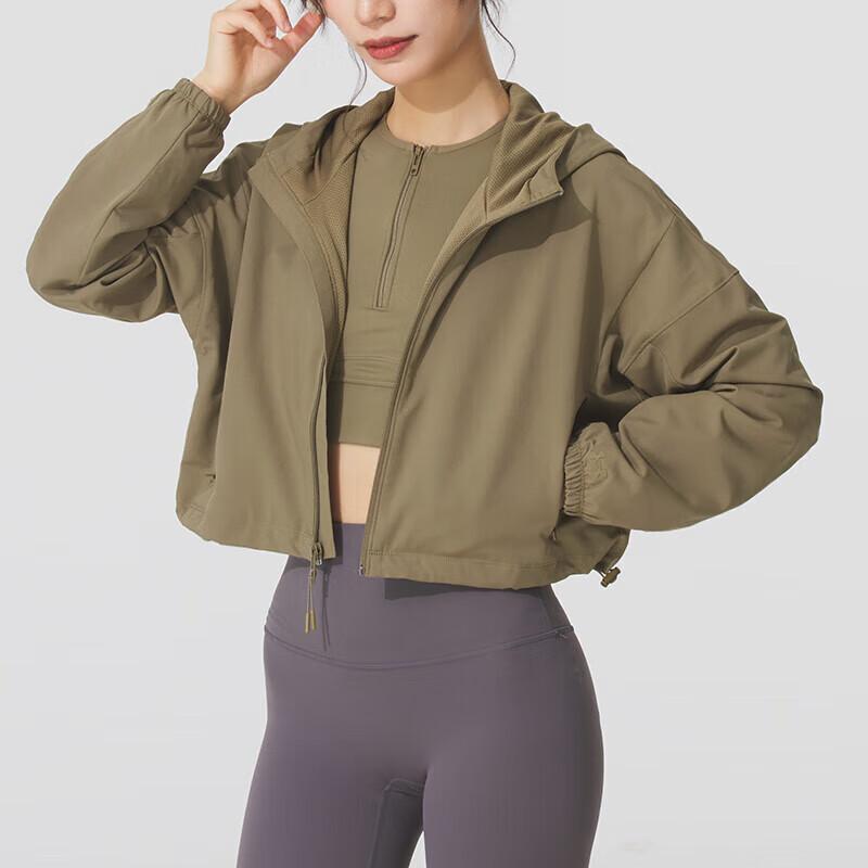 Under Armour Неудержимая SS25 Повседневная Удобная Модная Короткая Свободная Куртка Женские куртки Кварцево-Серая 6003590-251