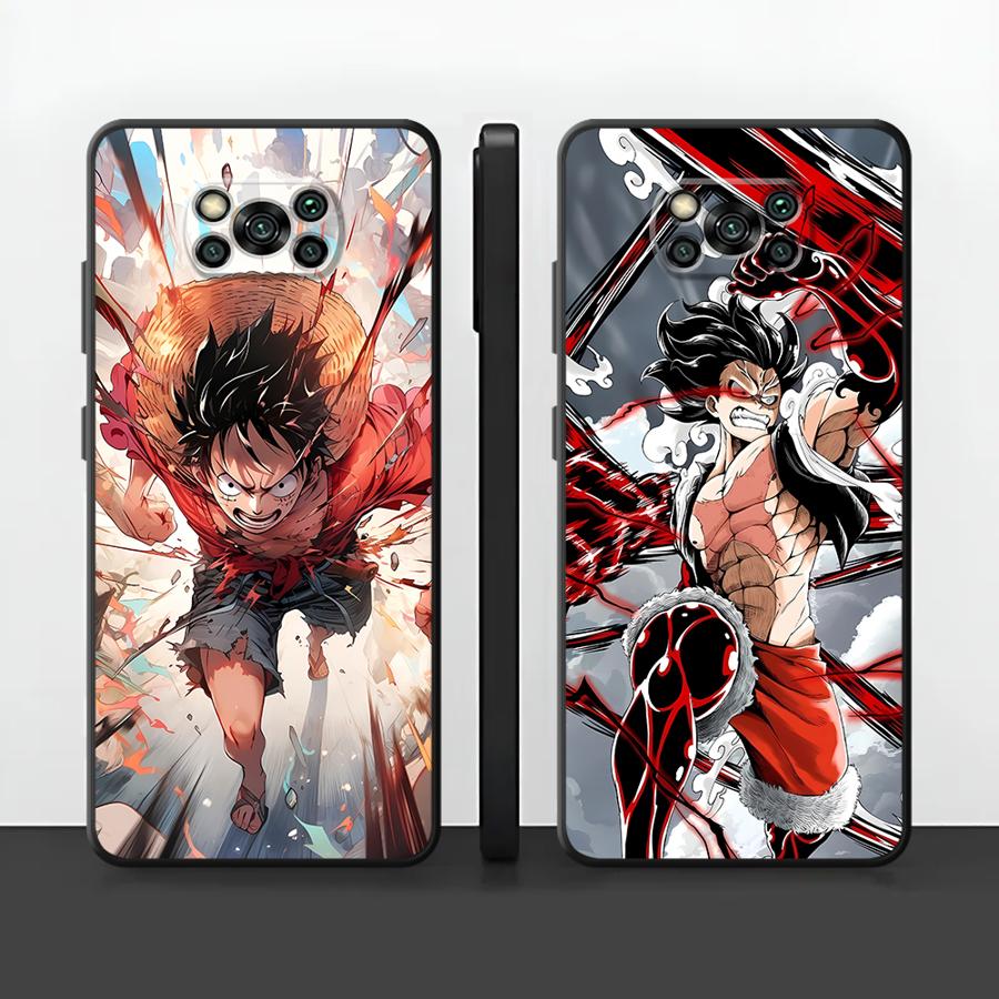 OneS P-ieceS Аниме Чехол для телефона для Xiaomi Poco X3 X4 X5 C51 C50 F3 F4 F5 C65 M3 M4 Pro M5