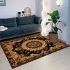 Ковер в персидском стиле для гостиной, украшение дома, ретро, большой размер, мягкий ковер для спальни, нескользящие прикроватные коврики, моющийся