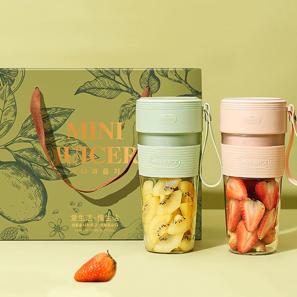 Portable Blender Electric Juicer USB Fruit Mixers Bottle Mini Smoothie Juicers Machine Food Milkshake Processor Juice Cup Maker