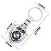 E60 E93 2025 Hot Car For BMW 1 pcs Car keychain Creative double-sided epoxy metal key ring For BMW M E39 E36 E60 E90 E3A4 E46 F3