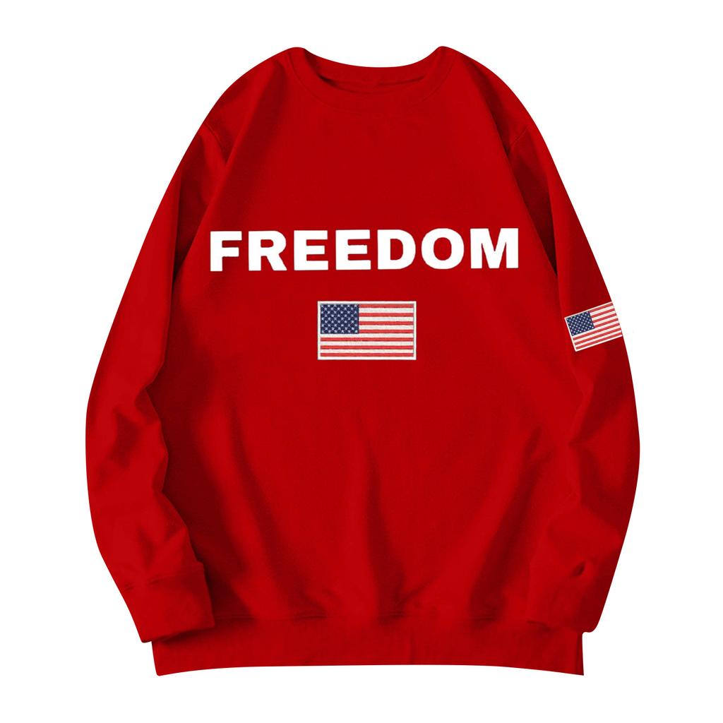 Unisex Printed Round Neck Long Sleeved Loose Fitting Long Sleeved Casual Long Sleeved Top Hoodie