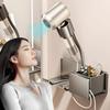 Настенный держатель для фена, Органайзер для фена Dyson, Металлический самоклеящийся держатель для фена для аксессуаров в ванной