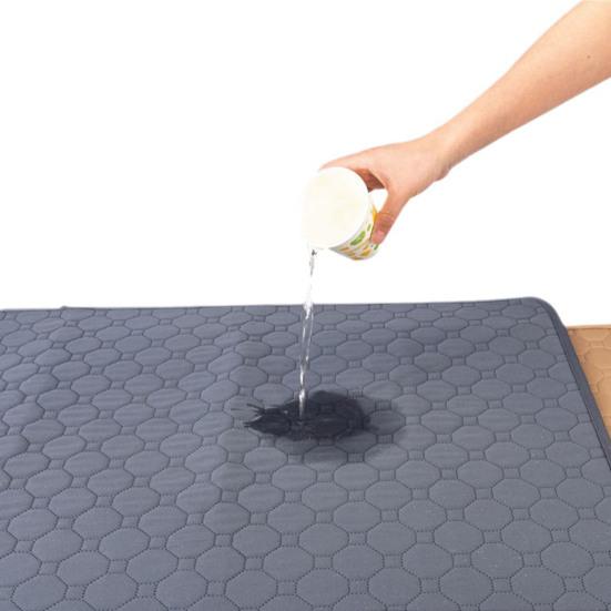 Washable Pet Pee Pad Non-Slip Reusable Dog Diaper Mat Urine Absorbent Puppy Potty Training Pad Waterproof Dog Car Seat Cover