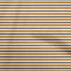 Georgette Viscose Gamboge Yellow Fabric Stripes Quilting Supplies Print Sewing Fabric By The Yard 42 Inch