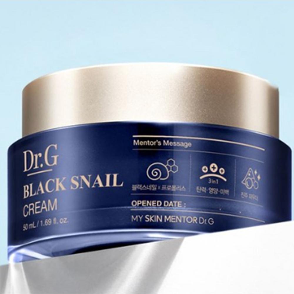 Dr.G Black Snail Cream – Увлажняющий крем с экстрактом улитки 50 мл