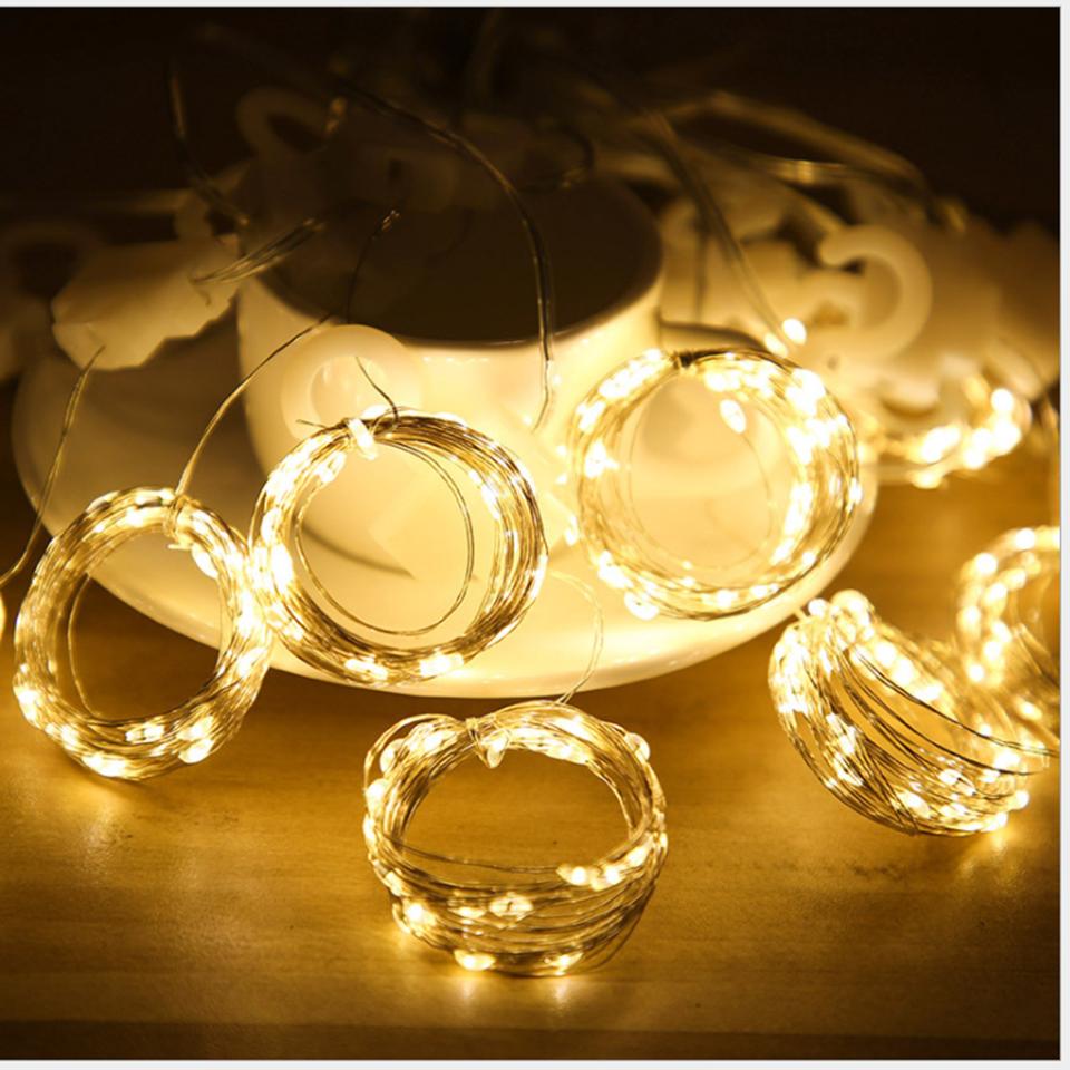 3 м светодиодные гирлянды с дистанционным управлением, USB-гирлянда, занавеска, сказочный праздничный светильник для свадьбы, дома, уличного украшения