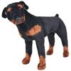 VidaXL Plush Toy Rottweiler Breed Dog Brown and Black XXL 91330