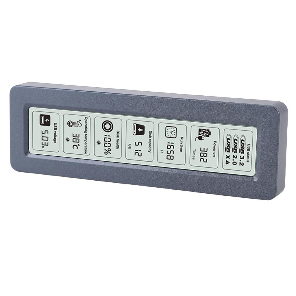 Корпус для SSD с экраном 10 Гбит/с USB 3.2 Gen 2 Type-C Корпус для твердотельного накопителя для SSD 2280