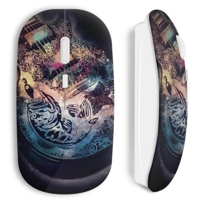 Souris sans fil Guitare design