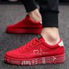 Sneakers Women Black Platform Sneakers Casual Vulcanized Shoes 2024 Autumn Plus Size 35-44 Lover Shoes Zapatillas Mujer Graffiti