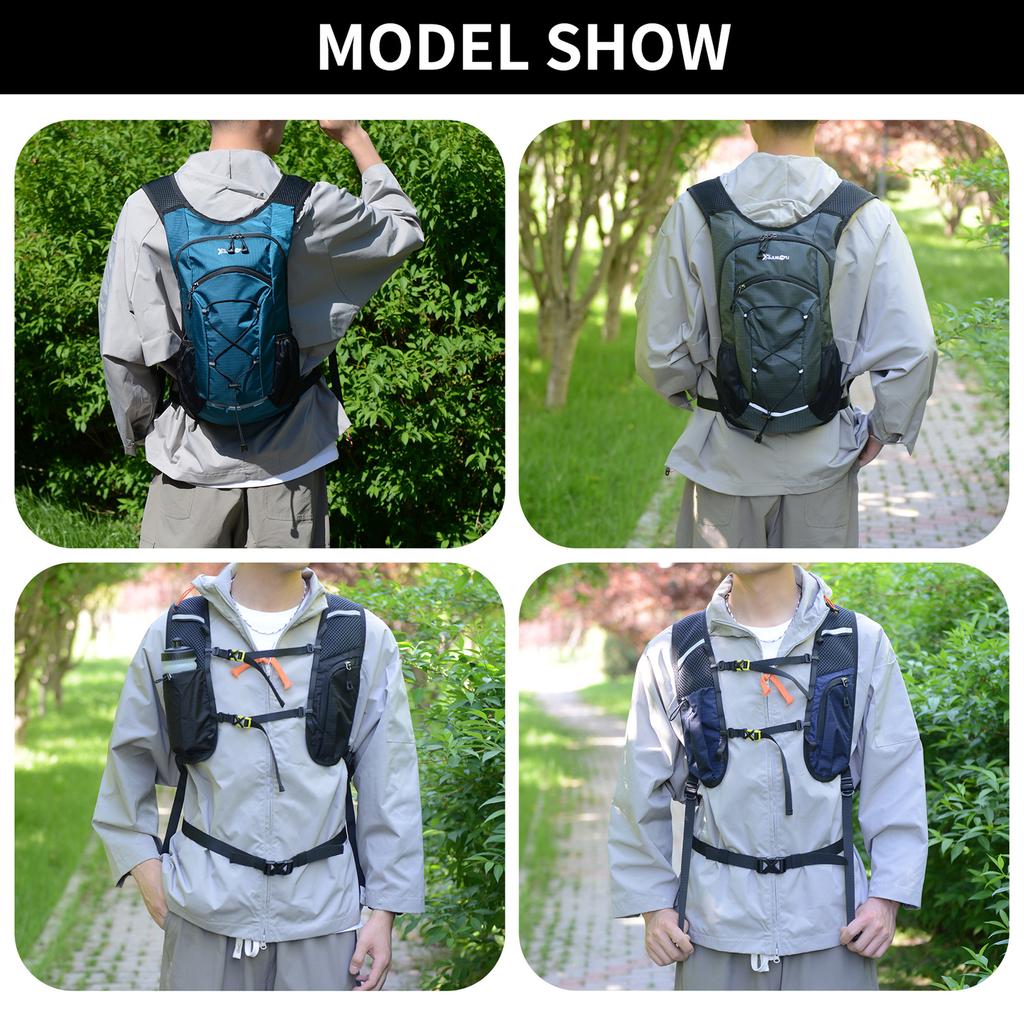 Hiking Backpack Waterproof Lightweight Travel Backpacks for Men Women Packable Sports Backpack with