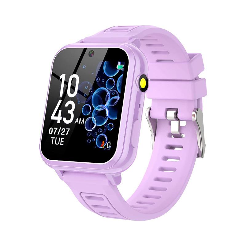 Детские умные часы, 24 игры-головоломки, часы с телефонным звонком, музыкальный плеер, шагомер, будильник, калькулятор, фонарик, подарок для мальчиков и девочек 4-12 лет