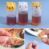 4PCS Salad Cute Mini Kitchen Accessories Small Container For Bento Seasoning Sauce Bottle