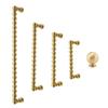 Роскошная ручка для шкафа Креативная мебельная фурнитура Длинные ручки Латунная ручка Шкаф