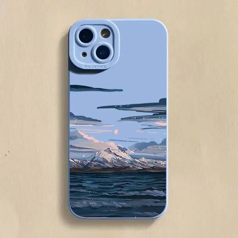 Soft Fashion Animation Lovely Phone For Iphone 14 Mini 12 XR 6 Plus 13 7 X Max Pro 6s 11 XS 8 TPU Silicone Soft Case Cover