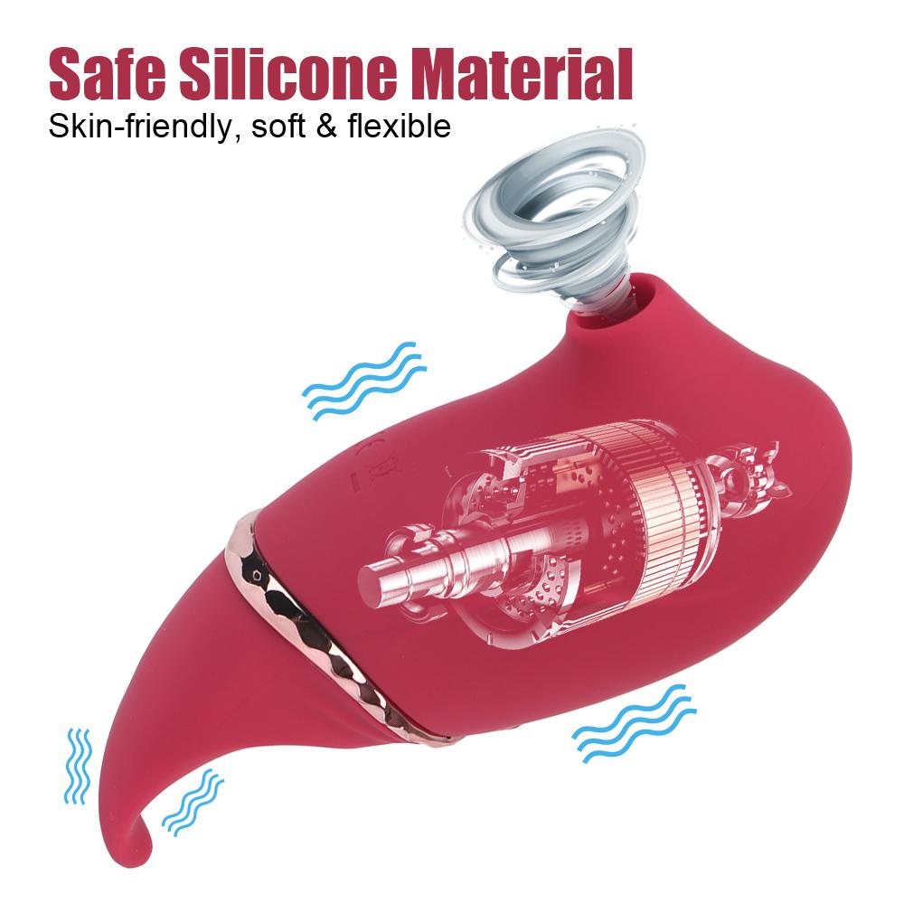 2 in 1 Sucking Vibrator Sex Toys for Women Nipple G Spot Clitoris Stimulator Clit Sucker Vaginal Female Vibrator Masturbation
