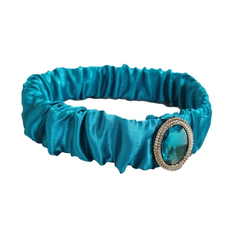 Girls Jasmine Headbands with Large Crystal Headwear Princess Arabian Hair Bands Arabian Princess Hair Bands Headpiece