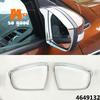 ABS Chrome For Ford C-MAX Car Rearview Mirror Block Rain Eyebrow Sticker Cover Trim-Car Exterior Styling Accessories 2016
