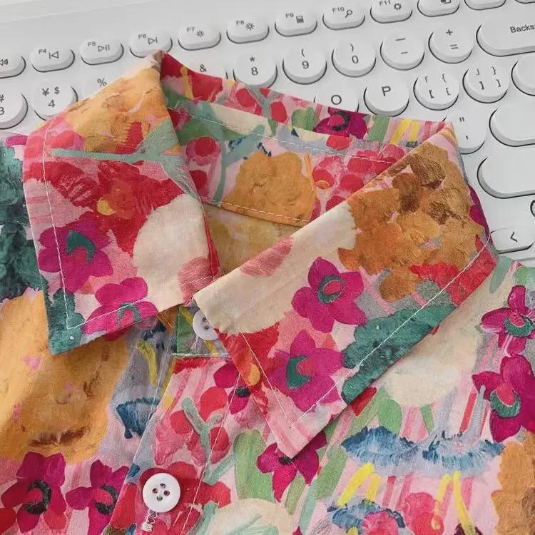 Детские летние рубашки с цветочным принтом - модные короткие рукава в пляжном стиле для мальчиков