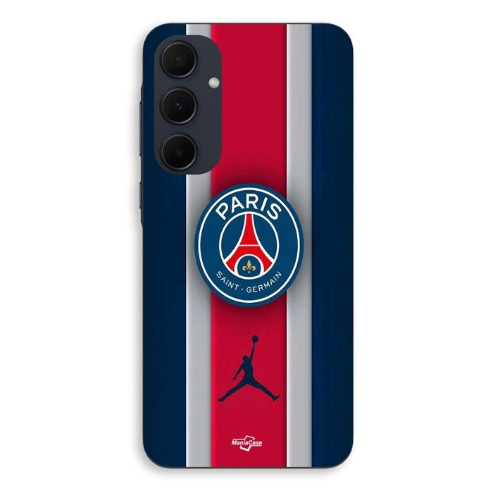 Coque de téléphone - Maniacase - Samsung galaxy A55 - Silicone - Coloré - PSG Jordan