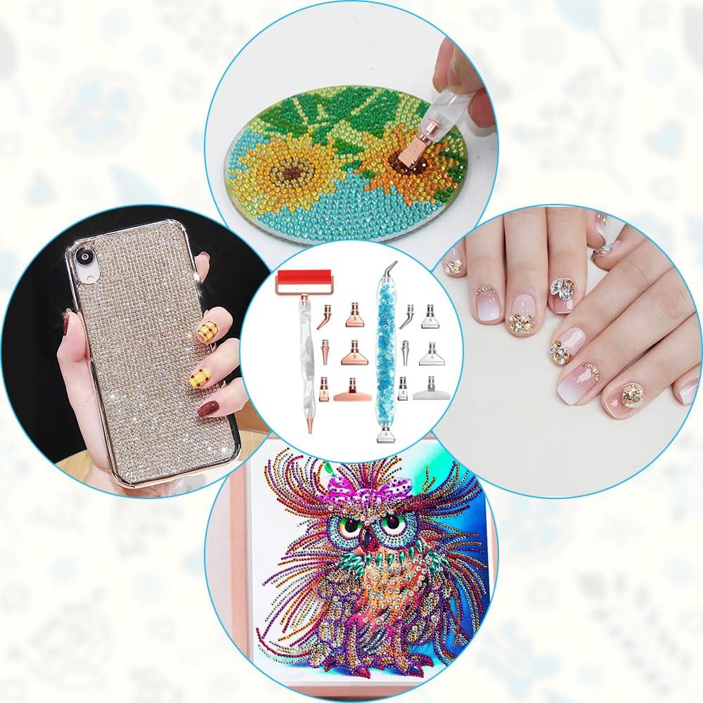 Ручка для алмазной мозаики SENHAI Ручка для алмазной мозаики Ручка для алмазной мозаики из нержавеющей стали Персонализированные 5D аксессуары для алмазной мозаики для набора для рукоделия, инструменты,