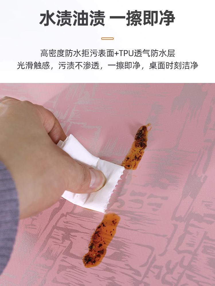 Водонепроницаемый маслостойкий однотонный чехол для стола, вышитое кружево с тонким марлевым краем, скатерть, обеденный стол, пылезащитный чехол для ТВ-шкафа