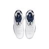 Кроссовки унисекс Air Jordan 6 Retro Midnight Navy 2022 Белые CT8529-141