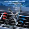 Gravity Car Phone Holder Air Vent Clip Smartphone Stand 360° Rotatable GPS Mount Bracket For iPhone Huawei Samsung Xiaomi