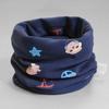 Class A Pure Cotton Baby Snood: Kids' Autumn/Winter Neck Warmer, Windproof Pullover Scarf for Boys & Girls.