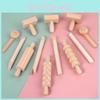 Kids Dough Wooden Roller For Creative Play And Food Making Education Gift Toys