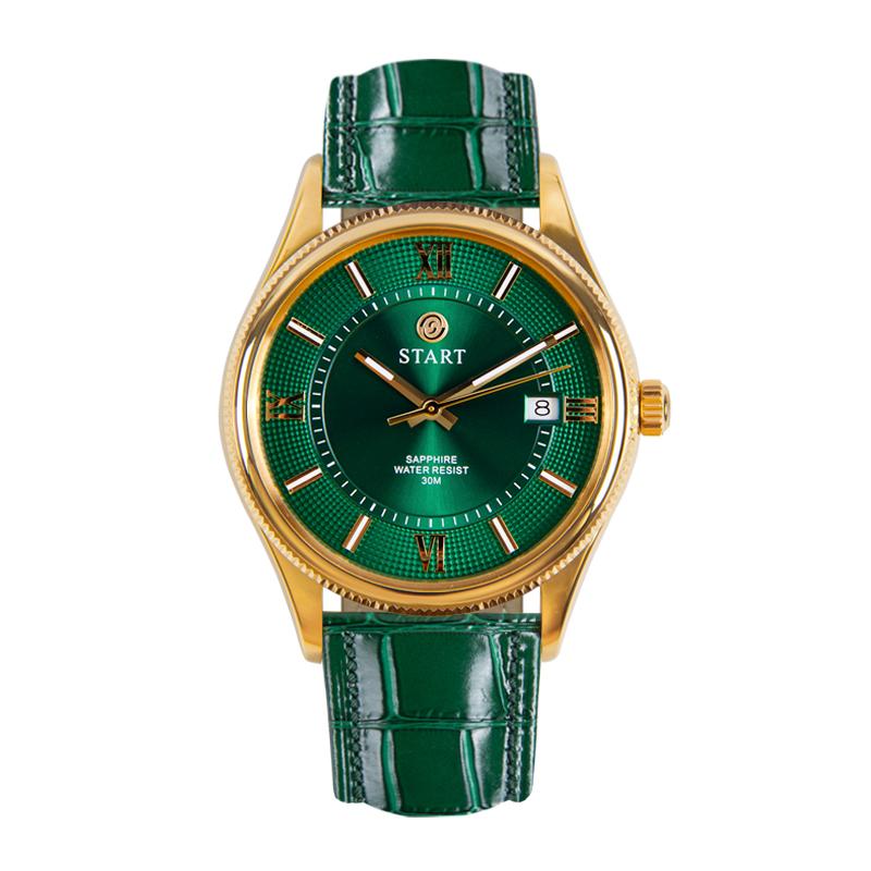 Start Модные мужские часы, швейцарские импортные кварцевые мужские часы со светящимся римским циферблатом и функцией даты