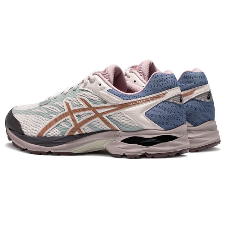 Asics Кроссовки для бега Gel-Flux 4 с амортизацией, низкие, мужские, розово-коричневые 1011A614-700