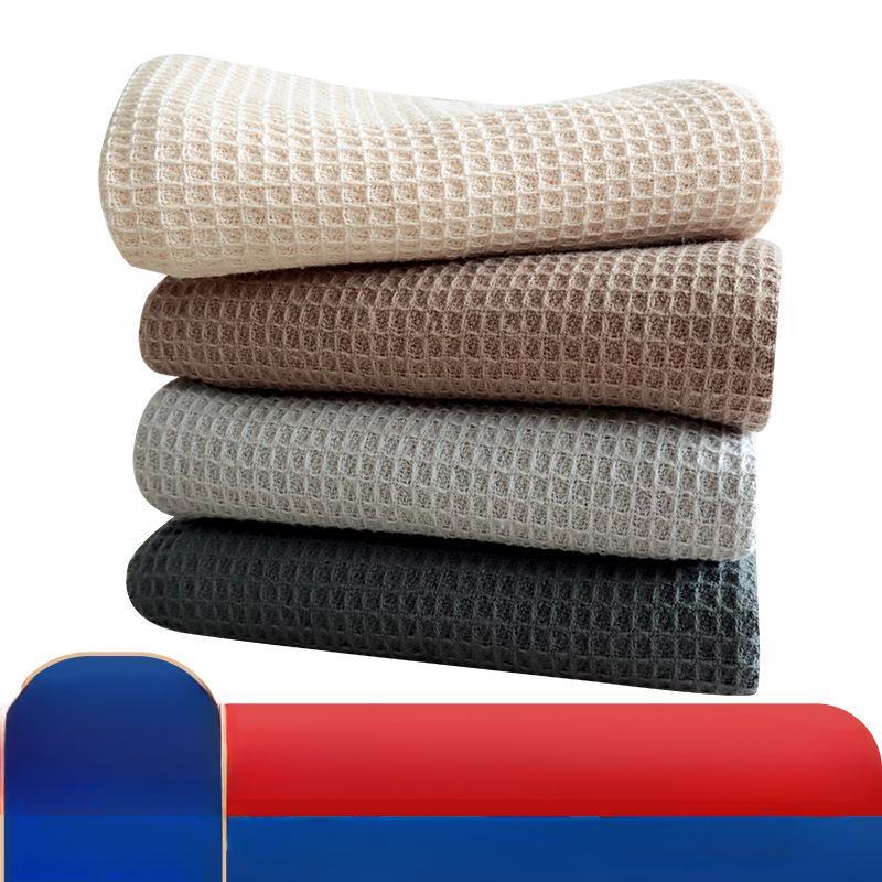 Набор полотенец для мытья посуды и губок из вафельного хлопка с рисунком «Ананас»