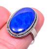 Natural Lapis Lazuli Gemstone Handmade 925 Solid Sterling Silver Ring S.6.5 b7O50