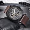 BENYAR Мужские часы Автоматические механические часы Мужские водонепроницаемые наручные часы со скелетом Relogio Masculino