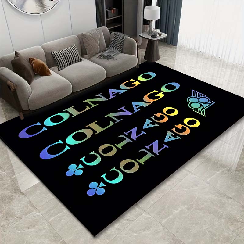 15 Sizes C-Colnago Pattern Rug Living Room Bathroom Mat Creative Door Mat Bedroom Club Area Rug  Living Room Decor Cycling Club