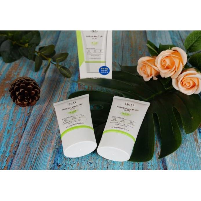 Dr.G Green Mild Up Sun Plus Солнцезащитный крем 50 мл / SPF50+