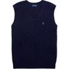 Polo Вышитый логотип пони Жилет-свитер Мужской жилет-свитер 710974166-001