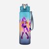 Anime Cartoon K-Pop Demon Hunters Printed 750Ml Water Bottle Large Capacity Drinking Cup Portable Outdoor Sports Water Cup Children Gift