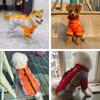 Pet Thermal Four-Legged Clothing, Warm Clothes for Small Dogs, Insulated Dog Jackets, Reflective Winter Four-Legged High-Neck Do