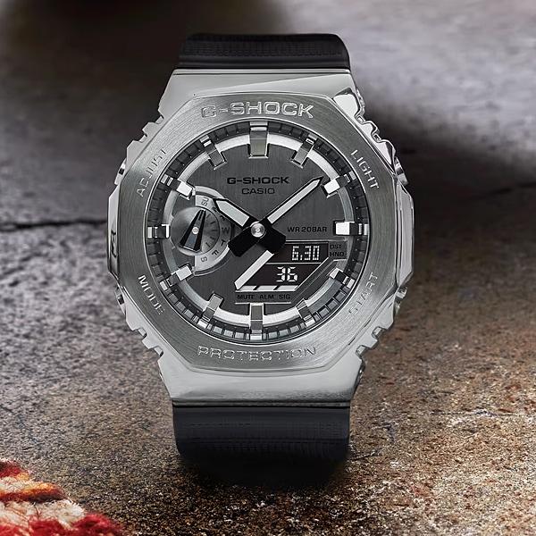 Casio Мужские часы G-SHOCK GM-2100-1AJF [G-SHOCK 20 атм водонепроницаемые GM-2100 Series] Черные