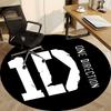 One Direction Office Round Area Rug,  Under Office Chairs Bedroom Living Room Home Decor a0908178