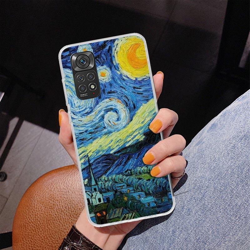 Van Gogh Oil Art Painting Phnoe Case for Phnoe Case for Xiaomi Redmi Note 15 14 14S 13 Pro Plus 12 12S 11S 11E 10S 10 11T 5G Uni