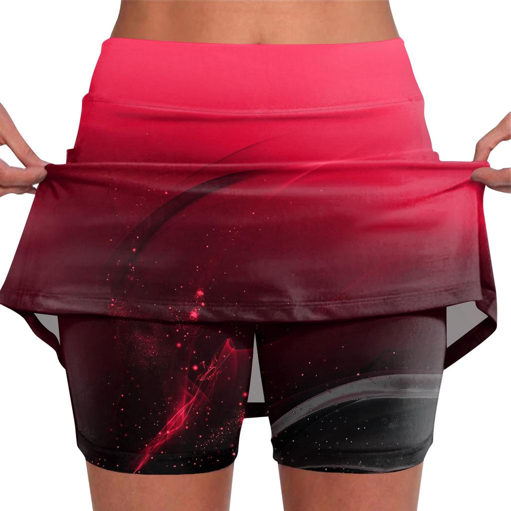 Эластичные брюки-кюлоты для йоги для женщин, спортивные шорты с принтом, легкие узкие однотонные бегуны с высокой талией