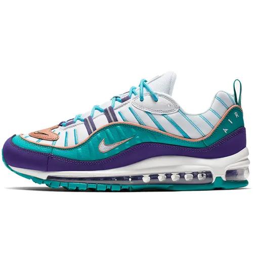 Nike Air Max 98 'Spirit Teal' (Unisex) Court Purple / Terra Blush-Spirit Teal Running Shoes 640744 500