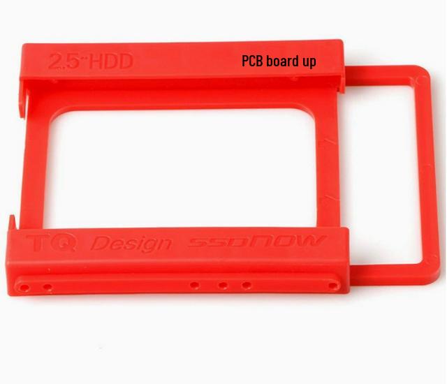 Регулируемый двухслойный металлический кронштейн SSD для жестких дисков размером от 2,5 до 3,5 дюймов