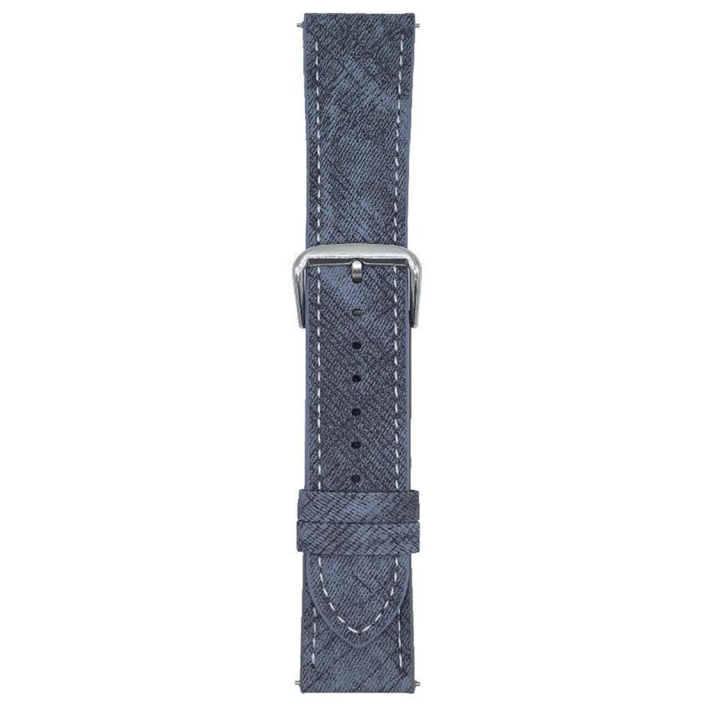 For Huawei Watch GT 5 41mm Watch Bands Universal 18mm Leather Wrist Strap with Steel Buckle